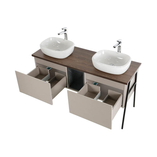 Mueble Plus, Coñac, Taupe y Onix