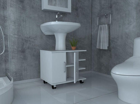 Combo Para Baño Siena Elemental, Incluye Gabinete De Baño Y Mueble Lavamanos