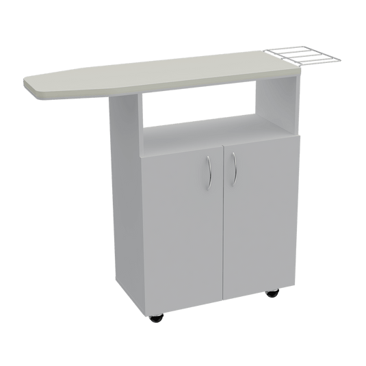 Mueble Planchado Blanco , Blanco