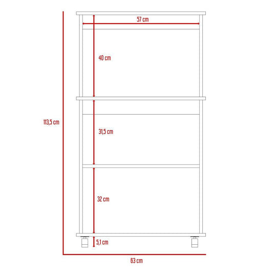 Modulo Microondas Bajo Italia, Blanco