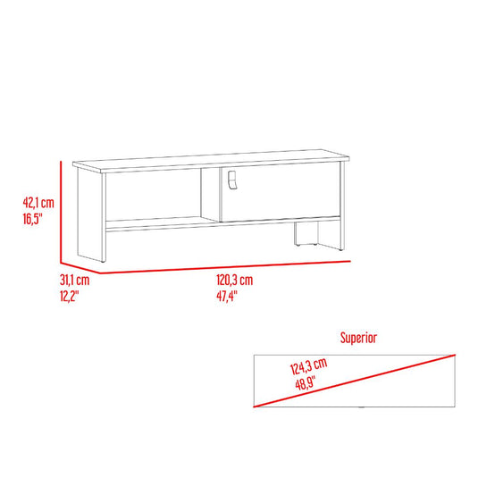 Mesa para TV Lift, Milan, con diseño moderno para tv de 50"