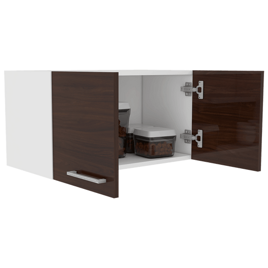 Mueble Campana Scenica, Blanco y Castanho Velasquez High Gloss