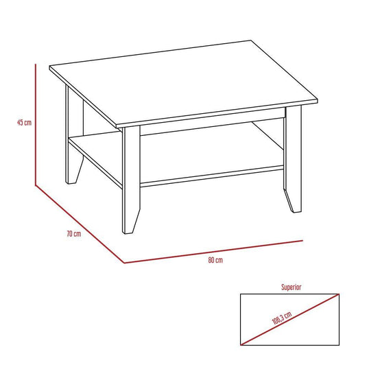 Mesa de Centro Essential, Rovere