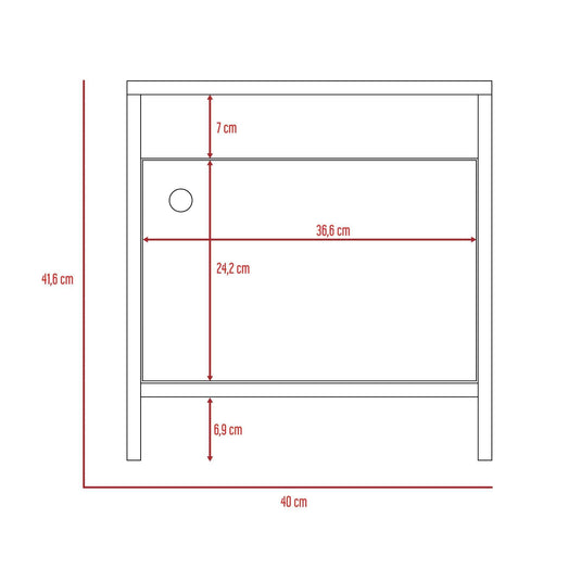 Combo Habitación Avello, Incluye Mesa de Noche y Mesa para TV