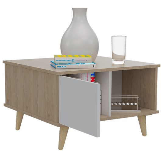 Combo Para Habitación Bariloche Acacia, Incluye Armario Y Mesa De Noche