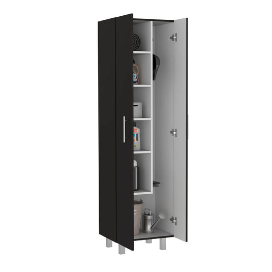 Mueble Almacenamiento Nala, Wengue y Blanco Marqueza ZF