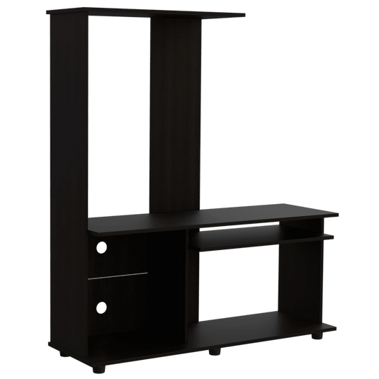 Rack para TV, Monet, Wengue, con Capacidad Para Televisor de 50 Pulgadas