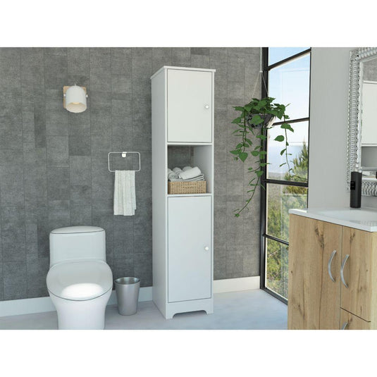 Mueble Auxiliar De Baño, Blanco Nevado ZF