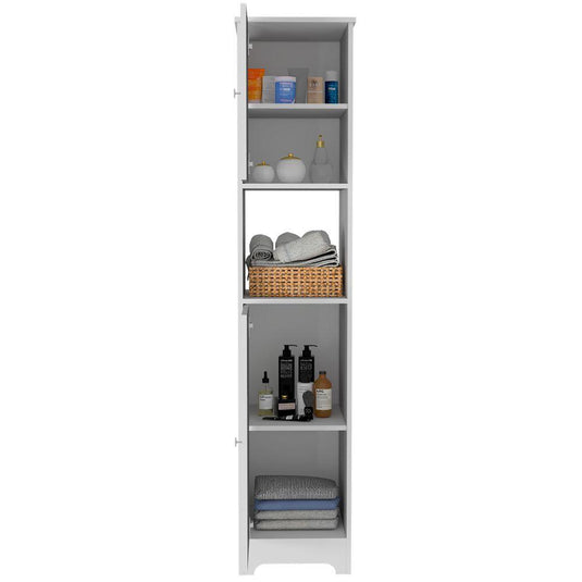 Mueble Auxiliar De Baño, Blanco Nevado ZF