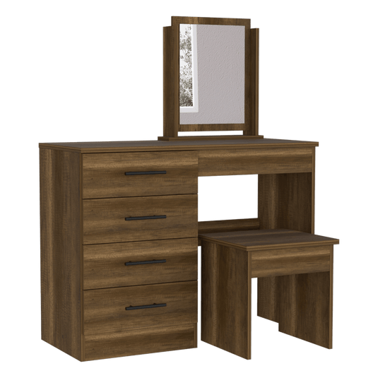 Mueble de Tocador Kaia, Caramelo y Wengue