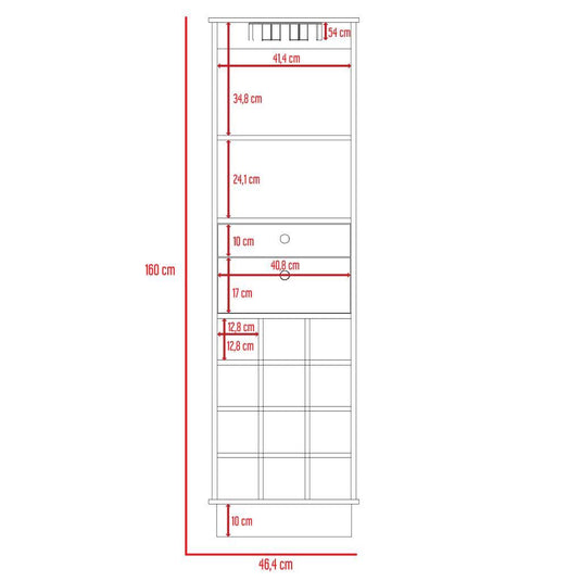 Combo Para Sala Naim, Incluye Rack para TV, Bar y Mesa de Centro