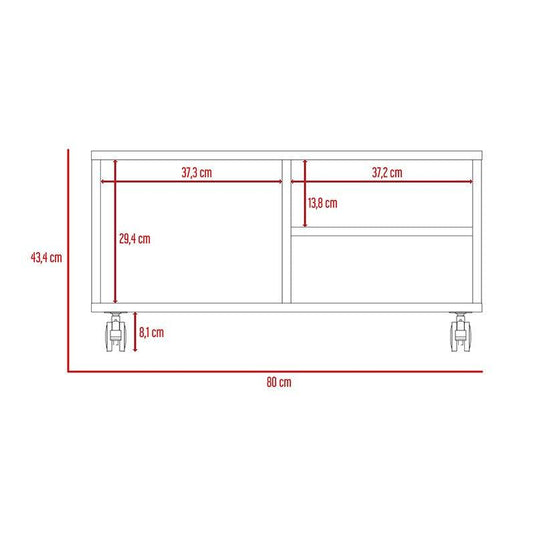 Combo Para Sala Naim, Incluye Rack para TV, Bar y Mesa de Centro