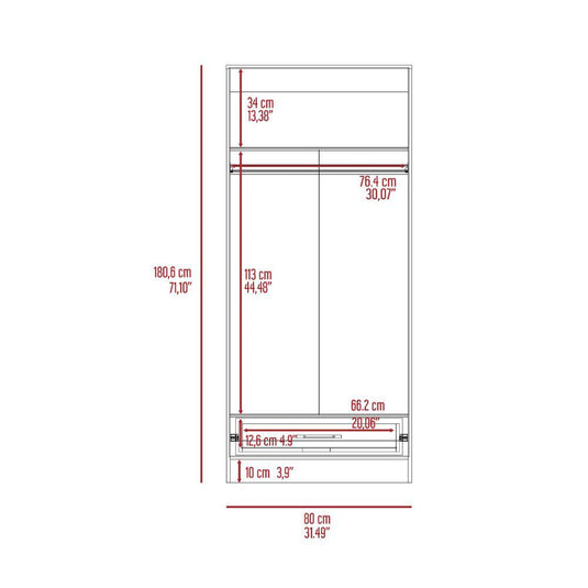 Armario Armoire, Ceniza ZF