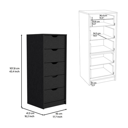 Cómoda Basilea Narrow Dresser ZF