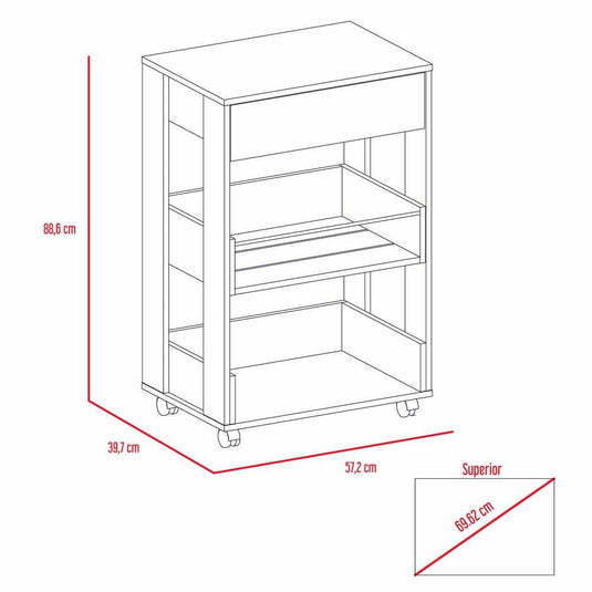 Combo Para Cocina Almería, Incluye Cocina Integral y Arrimo