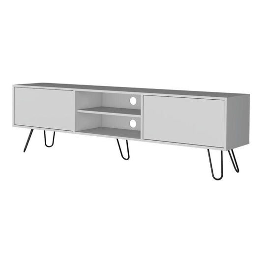 Rack para TV Lara, Blanco, Para Televisor de 70 Pulgadas  ZF