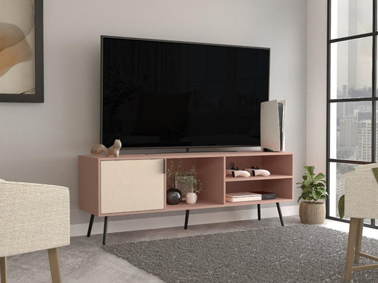 Combo para Habitación Jules 1, Incluye Armario y Rack para TV 65"