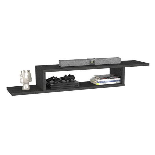 Rack para TV Flotante Dili Roble Gris