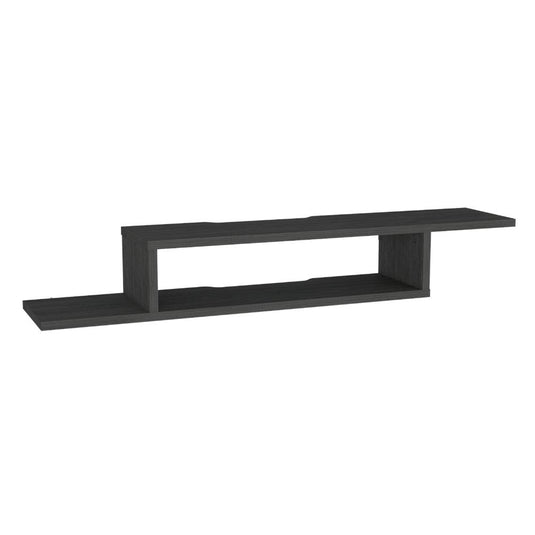 Rack para TV Flotante Dili Roble Gris