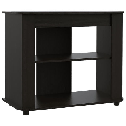 Rack para TV, Maori, Wengue y Negro