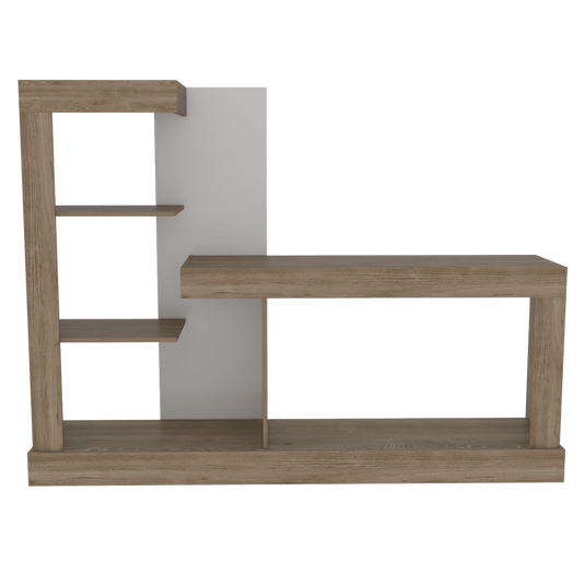 Rack para TV, Minotti, Miel y Blanco