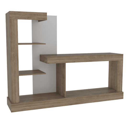 Rack para TV, Minotti, Miel y Blanco