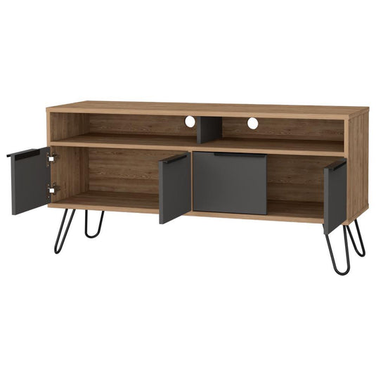 Mueble Para Tv Vegas Miel Y Plomo ZF