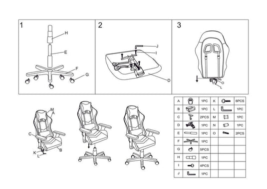 Silla Gamer X-71, Negro, con Cómodo Espaldar y Rodachines