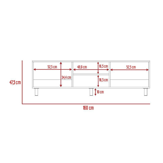 Rack para TV, Tunez, Wengue