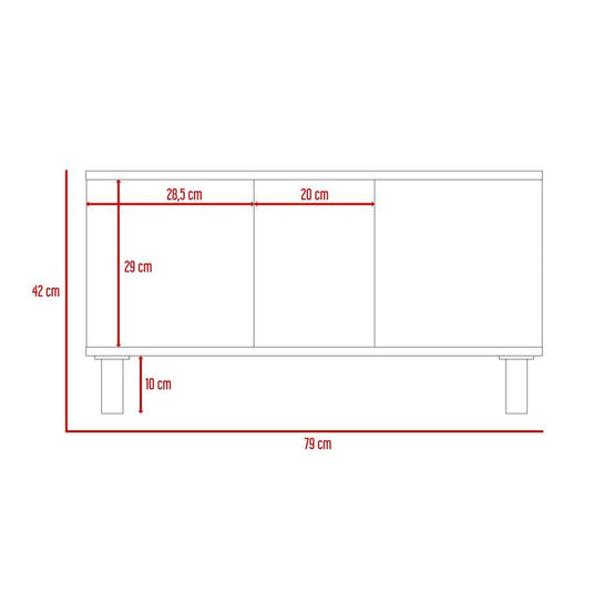 Combo Para Sala Vrikam, Incluye Rack para TV, Mesa de Centro y Arrimo