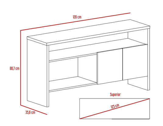 Combo Para Sala Vrikam, Incluye Rack para TV, Mesa de Centro y Arrimo