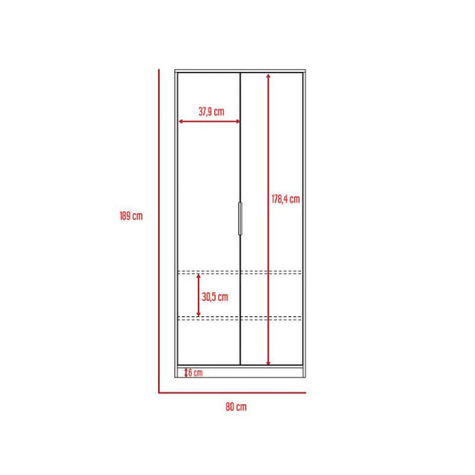 Combo Para Habitación Noruega, Incluye Cómoda y Armario