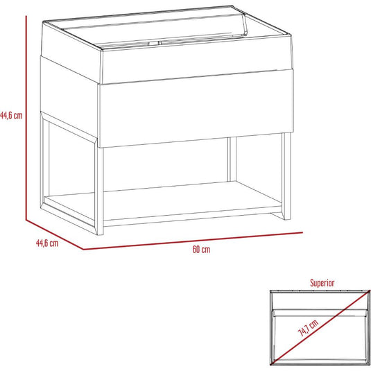 Mueble Fussion Plus, Taupe