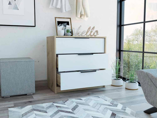 Comoda Cajones Kaia, Duna y Blanco