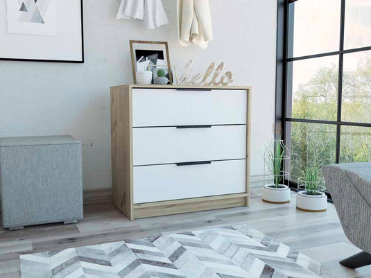 Comoda Cajones Kaia, Duna y Blanco