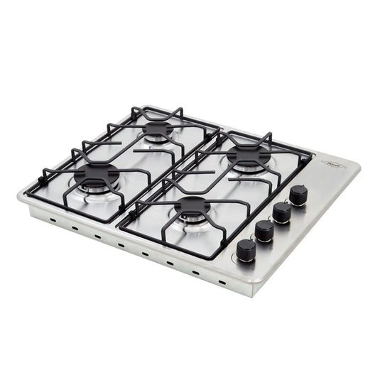 Estufa de empotrar Tofu Inox 60X51 cm gas propano Haceb