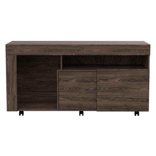 Rack para TV, Tolon Puertas, Coñac