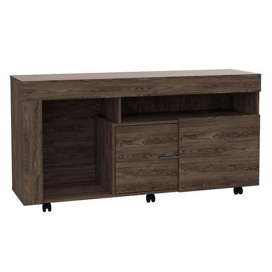 Rack para TV, Tolon Puertas, Coñac