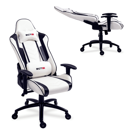 Combo Gamer, Incluye Escritorio Wengue con bordo rojo y Silla Gamer